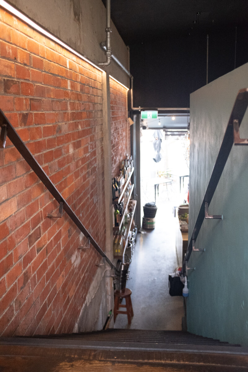 Fonda's staircase. Photo: Alex Blackwood